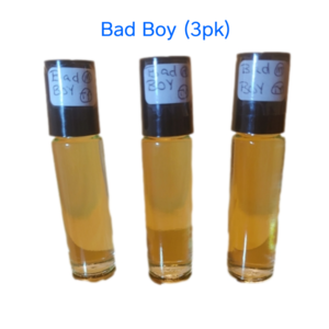 Bad Boy (M) Type - 1/3 Oz. Scented Body Oil (3pk)